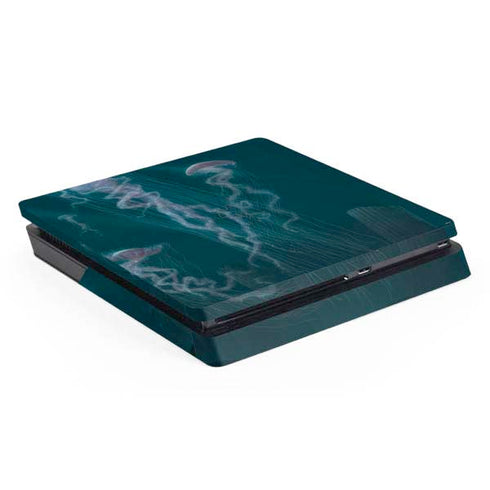 Blue Jellyfish by Vincent Hie PlayStation PS4 Skins